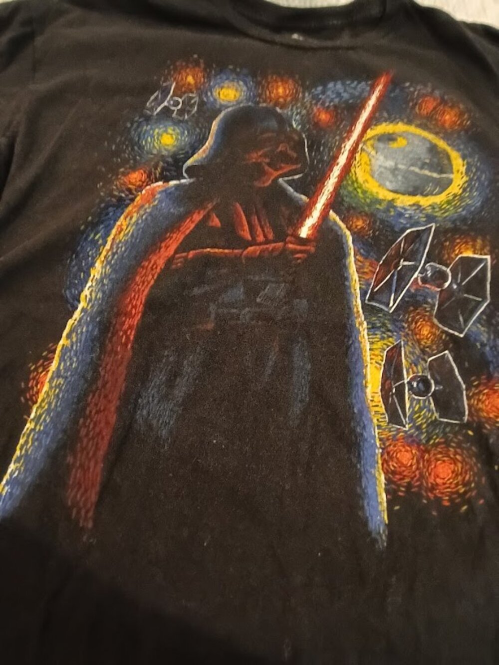 Stars Wars T-Shirt XL Length 25" chest 21"